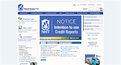 Desktop Screenshot of nht.gov.jm